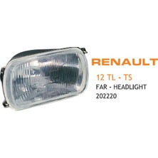 Ayfar Far Renault R12-TL Ayfar 202220 Sağ Yada Sol