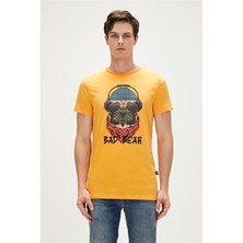 Bad Bear RECKLESS T-SHIRT Sarı Erkek T-Shirt 23.01.07.010-C25