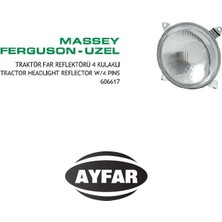 Ayfar Far Massey Ferguson Traktör MF240 Uzel 4 Kulaklı Sağ Yada Sol 1 Adet 606617 170021040