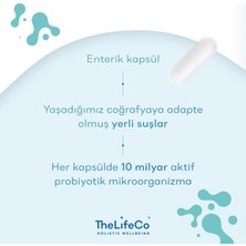 TheLifeCo Happybiota Probiyotik Mikroorganizma İçeren Takviye Edici Gıda