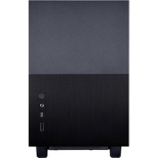 Lian Li Q58 Black Q58X4 Pcıe 4.0 Riser Kablolu Mesh Temperli Cam USB Type-C Siyah Mini-Itx Kasa