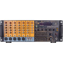 Magicvoice  MV-1216 Kup Mixer Anfi USB Bt Uk RMS300W Max 2400W 6 Zon +99DSP+4-16-70-100V Trafolu Magıcvoıce