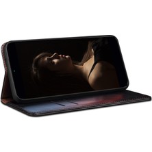 Xshop Oneplus 11 5g Için Telefon Stand Kılıfı, Pu Deri Mumsu Çılgın At Doku Standı Akıllı Telefon Kapağı (Yurt Dışından)