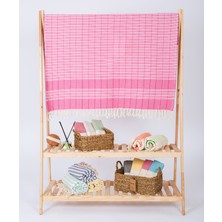 Kyver Freyadesenli %100 Pamuk Plaj, Hamam Peştemal, Banyo, Misafir, Havuz, Spa Havlusu 90X190 cm