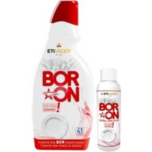 Boron Jel Bulaşık Makinesi Deterjanı 820 ml 110 ml Doğal Parlatıcı 2 Adet