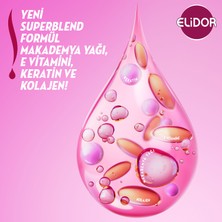 Elidor Superblend Serum Saç Bakım Kremi Güçlü ve Parlak E Vitamini Makademya Yağı & Keratin 350 ml