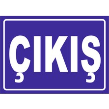 Vizyon Trafik Çıkış Levhası Ytr 006