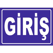 Vizyon Trafik Giriş Levhası Ytr 005