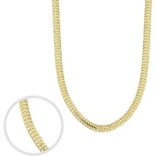 Engingold 14K Altın Otto Zincir Kolye