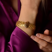 Engingold 22 Ayar Altın Sade Bileklik