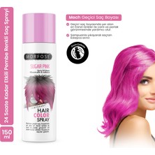 Morfose Sugar Pink Renkli Saç Spreyi 150 ml