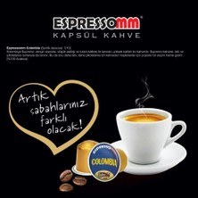 Espressomm® Single Origin Colombia Alüminyum Kapsül Kahve Nespresso® Uyumlu Espresso 10 Adet