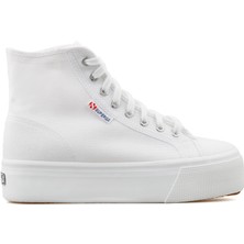 Superga 2708 Hi Top Kadın Günlük Ayakkabı S41273W-901-SP Beyaz