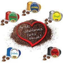 ESPRESSOMM Espressomm® Single Origin Karışık Alüminyum Kapsül Kahve Nespresso® Uyumlu Espresso 50 Adet