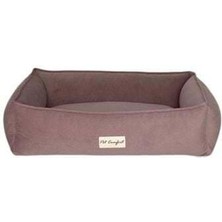 Pet Comfort Golf Neva Toz Pembe Köpek Yatağı M 60X75CM