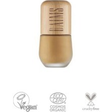 Baims Fluid Foundation Excellent Skin (Likit Fondöten) Organik Vegan Fondöten 50 Toffee