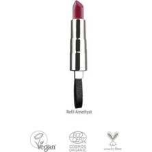 Baims Lipstick-Vegan Ruj Yeniden Dolum 700 Amethyst Organik Vegan Ruj