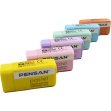 Pensan Orta Boy Silgi Pastel Renkler No:24 (PS24P) 1 Adet