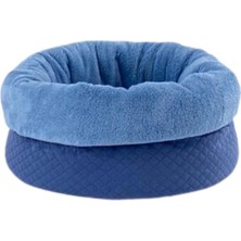 Pet Comfort Oslo Mirinda Kedi ve Köpek Yatağı Mavi 50CM