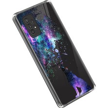 Cool-M Samsung Galaxy A23 4g / A23 5g (Global Versiyon) Desen Baskı Net Tpu Şok Geçirmez Koruyucu Imd Telefon Kapağı (Yurt Dışından)