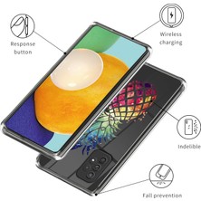 Cool-M Samsung Galaxy A23 4g / A23 5g (Global Versiyon) Desen Baskı Net Tpu Şok Geçirmez Koruyucu Imd Telefon Kapağı (Yurt Dışından)