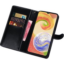 Cool-M Samsung Galaxy A23 4g / A23 5g (Global Versiyon) Timsah Doku Pu Deri Deri Cüzdan Görüntüleme Standı Manyetik Koruyucu Flip Folio Kapağı (Yurt Dışından)