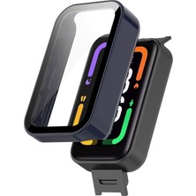 Microcase Xiaomi Redmi Smart Band Pro Ekran Korumalı Sert Rubber Kılıf - AL3173