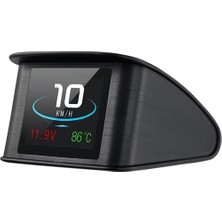 Lorinn P10 Araba Hud Head Up Display Akıllı Dijital Kilometre LCD Ekran Obd 2 Tarayıcı Teşhis Aracı (Yurt Dışından)