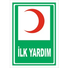 Vizyon Trafik İlk  Levhası 25X35 cm Sticker
