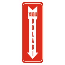 Vizyon Trafik Yangın Dolabı- Isg Levhası  15X21 cm Galvaniz Saç 0,4 mm