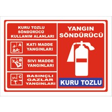 Vizyon Trafik Yangın Dolaplarının Içine Eşya Koyma - Isg Levhası  15X21 cm Dekota 3 mm