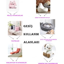 Pink Home Visco Sünger Kırpıntı Parçalar 5 kg Visco Mobilya Koltuk Minder Kırlent Yatak Dolgu