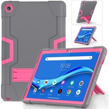 Zhkj Shop Lenovo Tab M10 Için Tablet Kılıfı Plus 10.6 3. Gen 2022 Gri Pembe (Yurt Dışından)