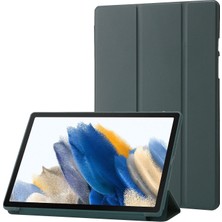 Zhkj Shop Lenovo Tab M10 Için Deri Kılıf Plus 10.6 3. Gen 2022 Koyu Yeşil (Yurt Dışından)