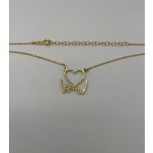 Nida Jewelry 925 Ayar Gümüş Söz Veren Eller Kolye