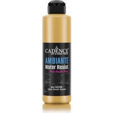 Cadence Ambiante Metalik Islak Zemin Boyası AWM03 Altın 250ML + Katalizör 10GR