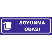 Vizyon Trafik Soyunma Odası Levhası 10X30 0.4 mm Galvaniz Saç