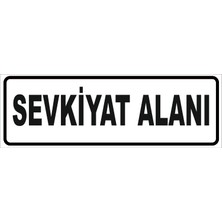 Vizyon Trafik Sevkiyat Alanı Levhası 10X30 3 mm Dekota