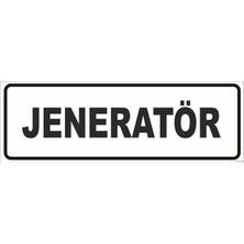 Vizyon Trafik Jeneratör Levhası 10X30 0.4 mm Galvaniz Saç