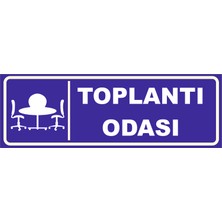 Vizyon Trafik Toplantı Odası Levhası 10X30 0.4 mm Galvaniz Saç