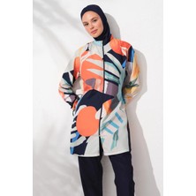 Pierre Cardin Uzun Kollu Fermuarlı Tesettür Mayo 231906