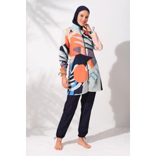 Pierre Cardin Uzun Kollu Fermuarlı Tesettür Mayo 231906