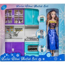 Olgun Home Karlar Ülkesi 2'li Fırın Lavabo Bebekli