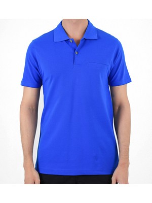 Ssm Sesam Grup 0835 Düz Renk Polo Yaka Fleto Cepli İşçi Tişört