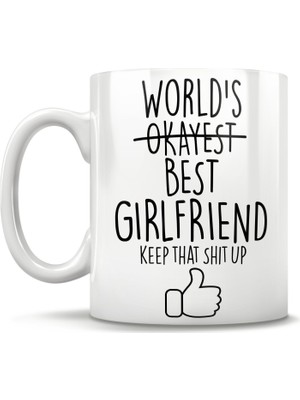 Bexdore Komik Kız Arkadaşı Hediye, Kız Arkadaşı Için Kupa Bardak