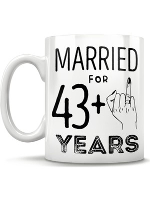 Bexdore 43.yıldönümü, 43.evlilik Yıl Dönümü Kupa Bardak Hediye