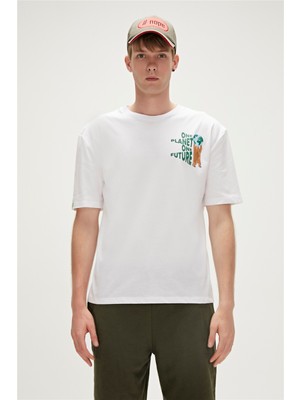 Bad Bear Re-Bear T-Shırt Şeker Beyazı10