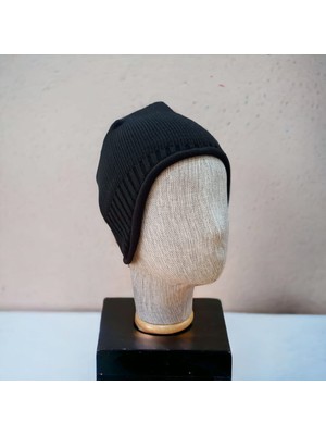 Salar Ticaret Erkek Siyah Triko Bere