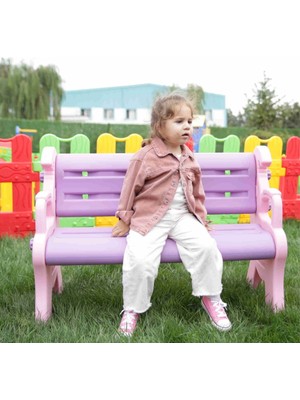 Mupark Küçük Bank - Çocuk Bank - Oturak - Çocuk Oturak - Çocuk Sandalye - Anaokulu - Kreş