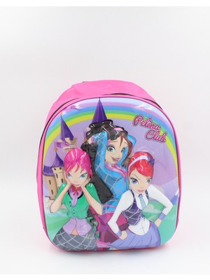 Chantaky 039 2005 Desenli 3 Boyutlu Pembe Okul Çanta